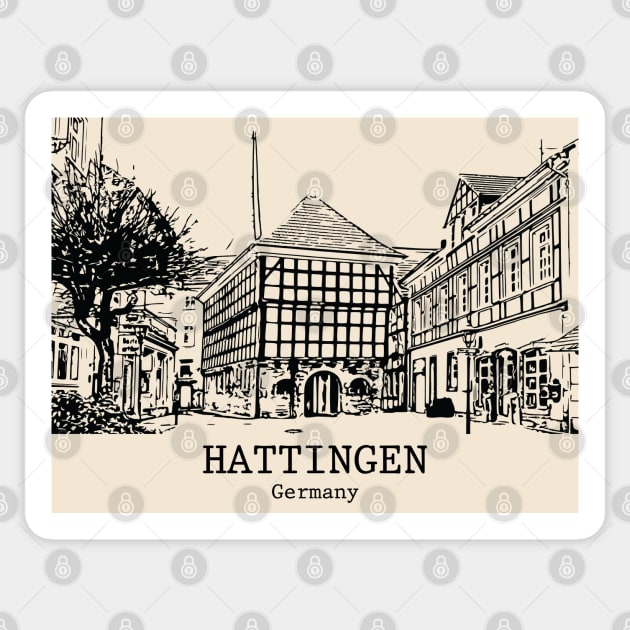 Hattingen - Germany Sticker by Lakeric